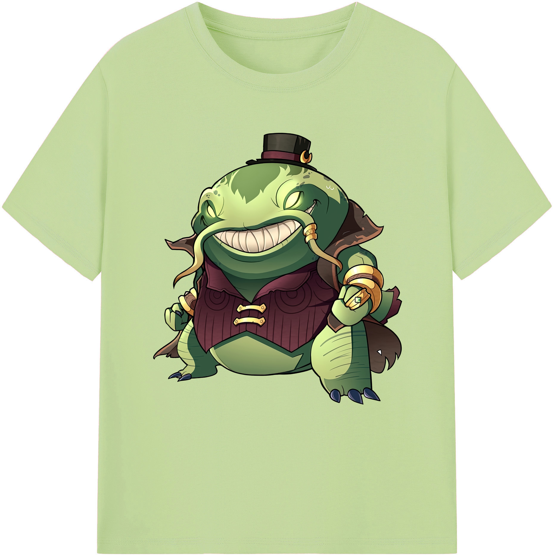 リーグ・オブ・レジェンド League of Legends LOL 綿100％半袖Tシャツ（フロントプリント）